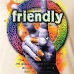 friendly 1 t-shirt logo