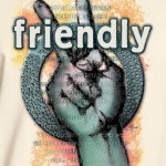 friendly 2 t-shirt logo