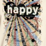 happy 2 t-shirt logo